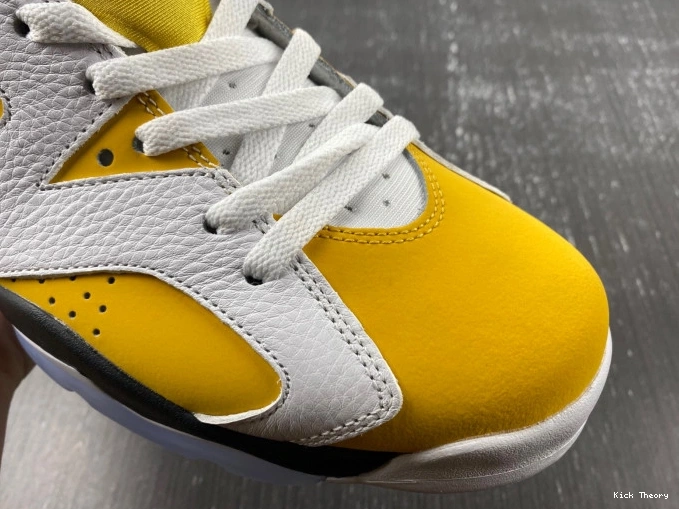 Kicktheory Yellow Air 6 CT8529-170 Jordan Ochre 0805